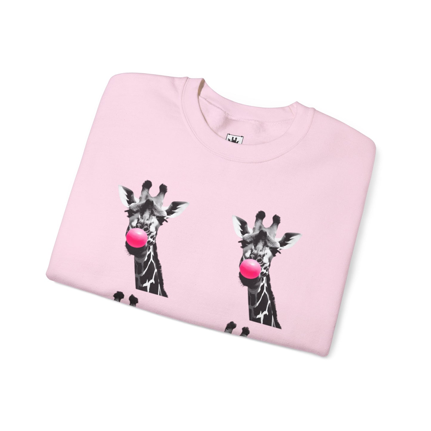 Funny Giraffe Sweatshirt for Animal Lovers, Cute Crewneck, Unisex Gift for Birthdays, Christmas, or Just Because, Casual Comfort Clothing