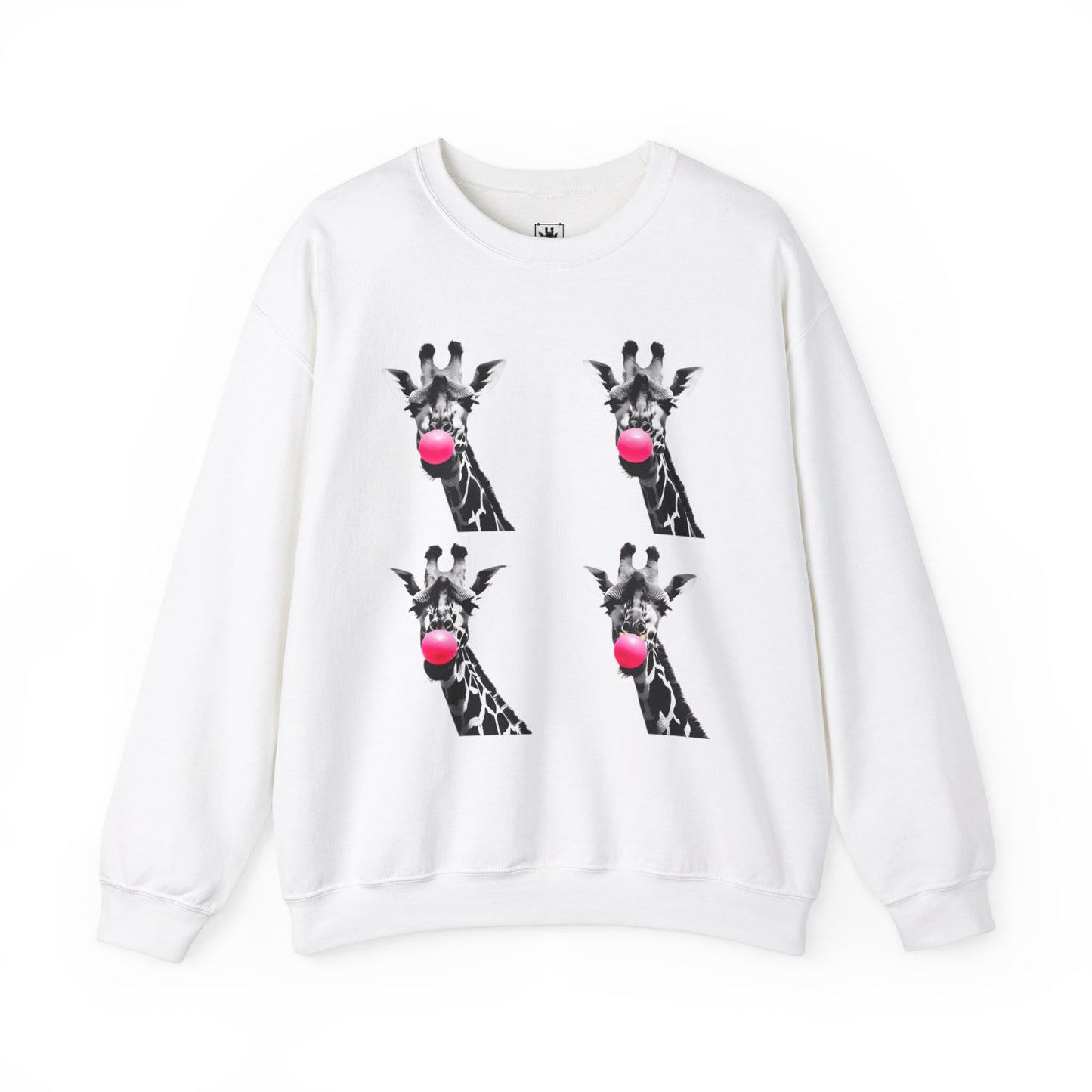 Funny Giraffe Sweatshirt for Animal Lovers, Cute Crewneck, Unisex Gift for Birthdays, Christmas, or Just Because, Casual Comfort Clothing