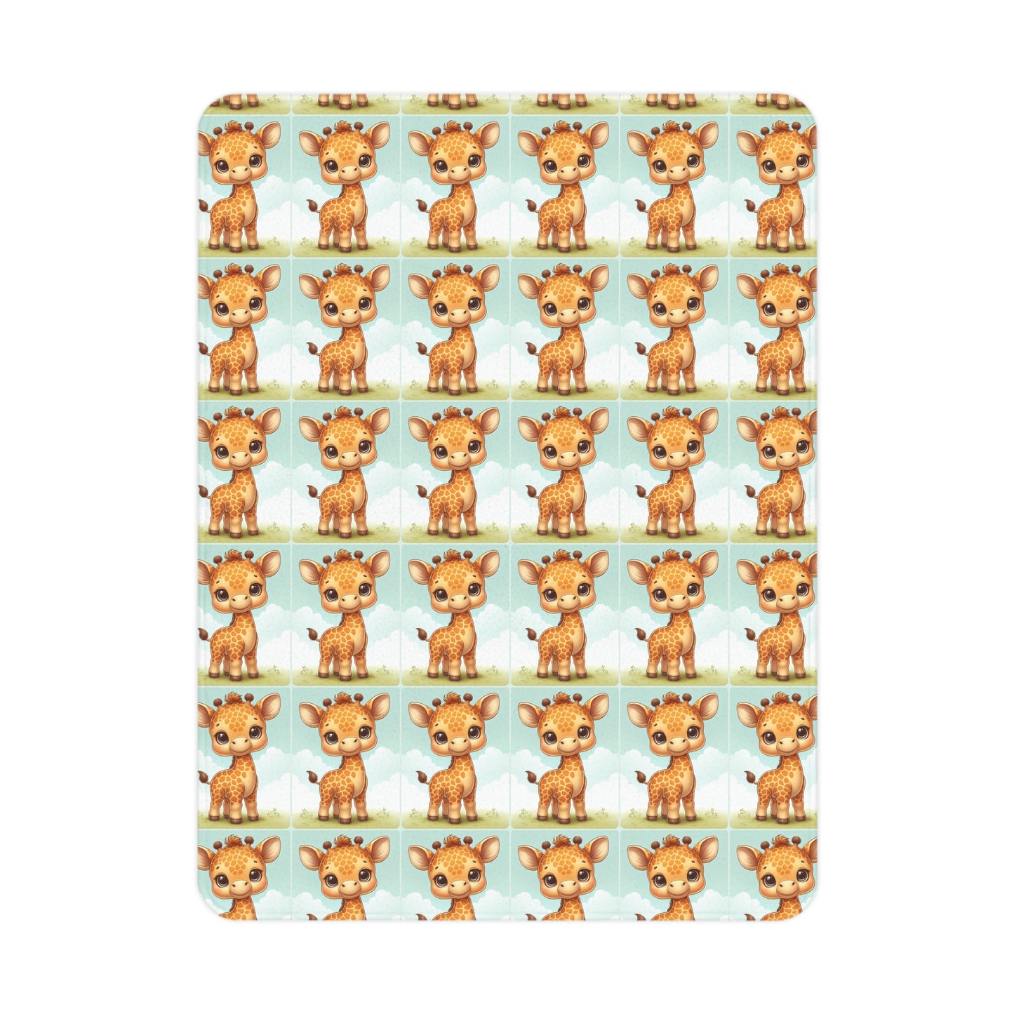 Giraffe Blanket, Soft Baby Blanket for Nursery, Toddler Gift, Animal-Themed Bedding, Baby Bedding, Baby Shower Gift, Gender Neutral Nursery