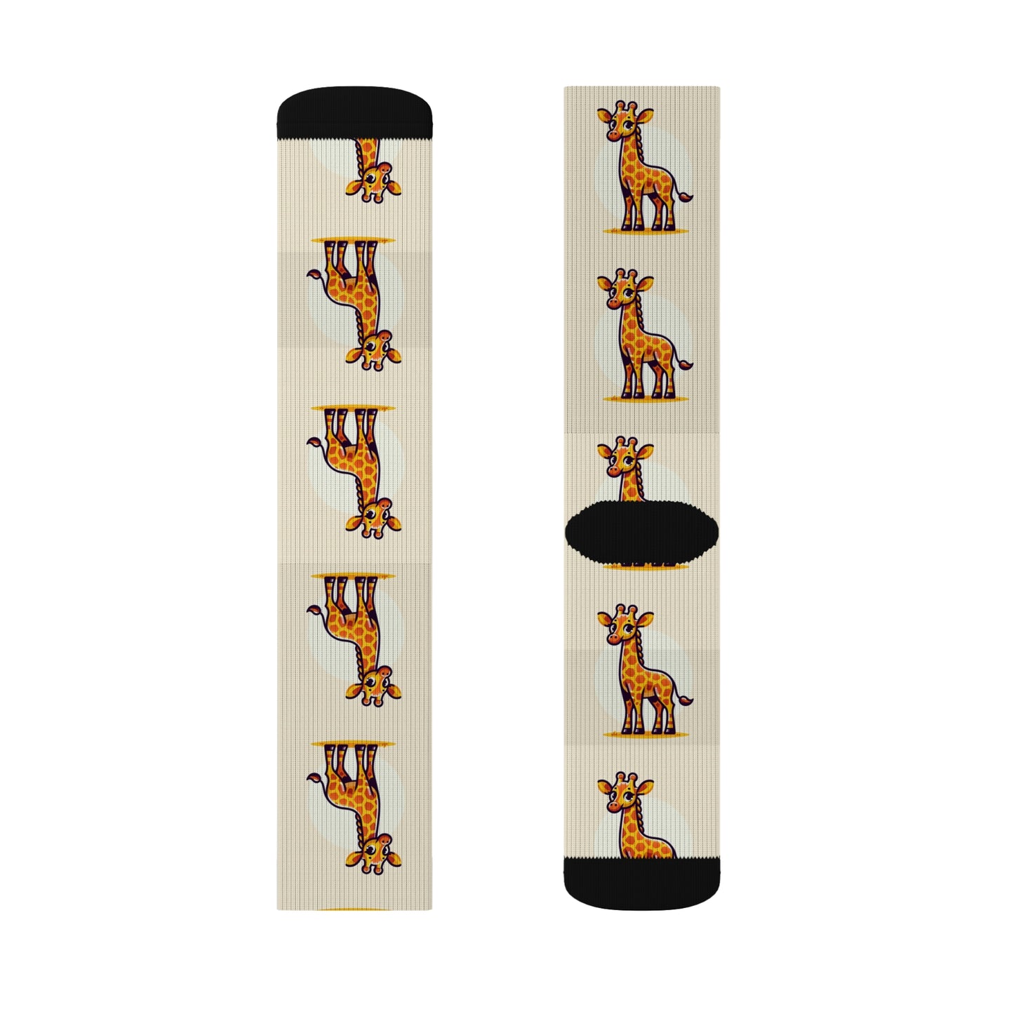Giraffe Socks - Fun Animal Apparel, Unique Gifts for Animal Lovers, Comfortable Everyday Wear, Perfect for Kids & Adults Clothing