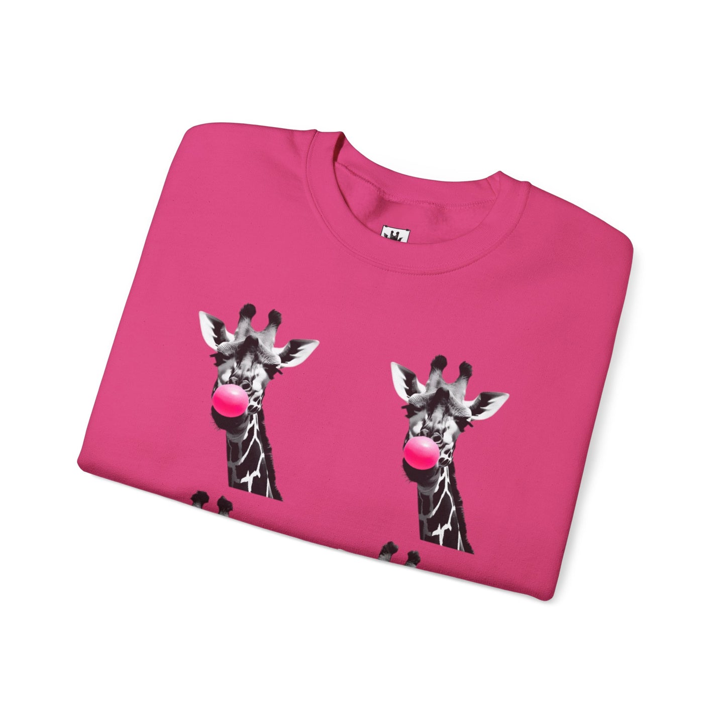 Funny Giraffe Sweatshirt for Animal Lovers, Cute Crewneck, Unisex Gift for Birthdays, Christmas, or Just Because, Casual Comfort Clothing