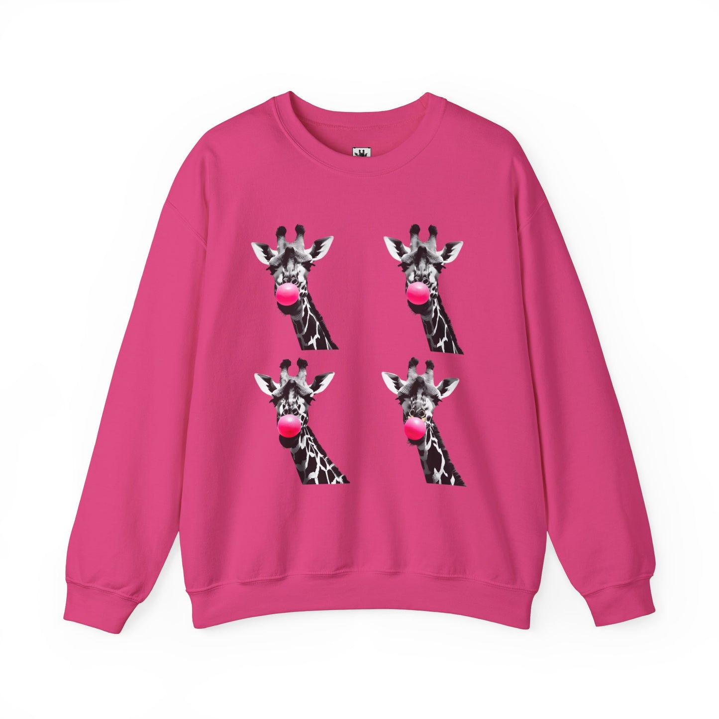 Funny Giraffe Sweatshirt for Animal Lovers, Cute Crewneck, Unisex Gift for Birthdays, Christmas, or Just Because, Casual Comfort Clothing