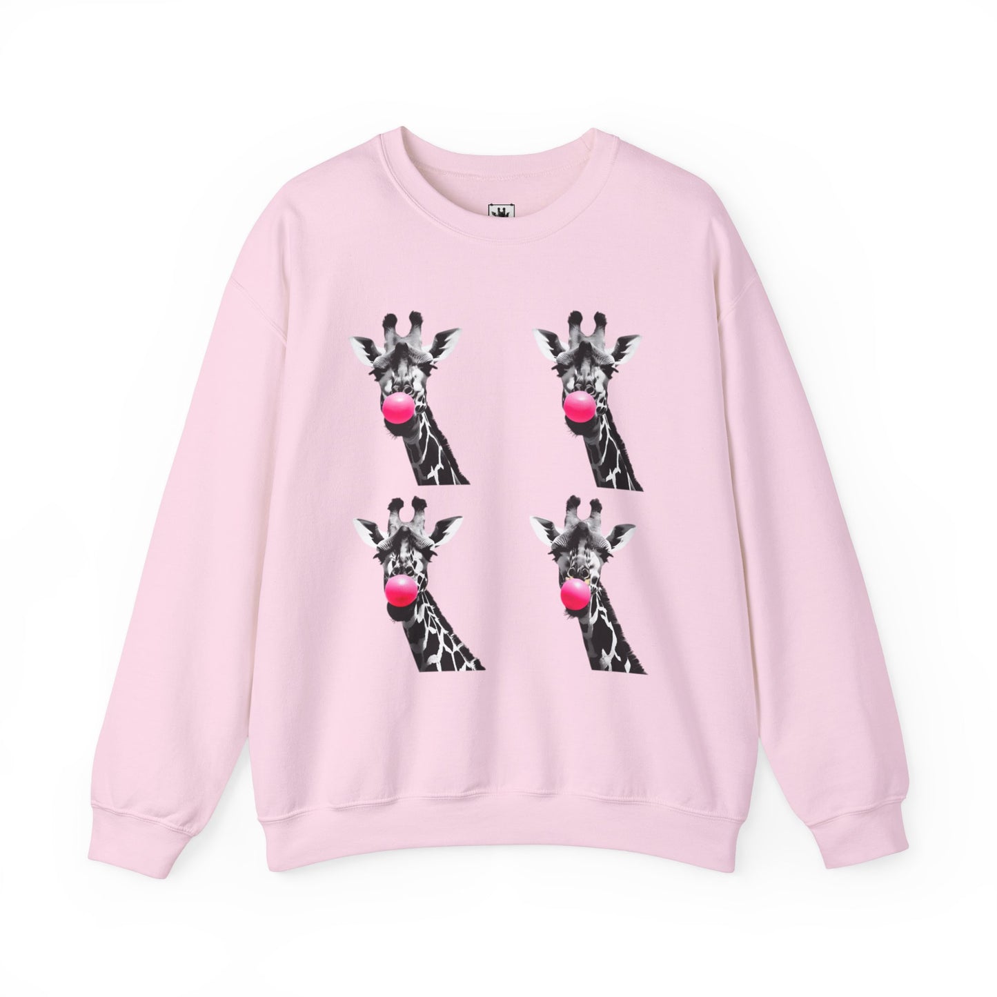 Funny Giraffe Sweatshirt for Animal Lovers, Cute Crewneck, Unisex Gift for Birthdays, Christmas, or Just Because, Casual Comfort Clothing