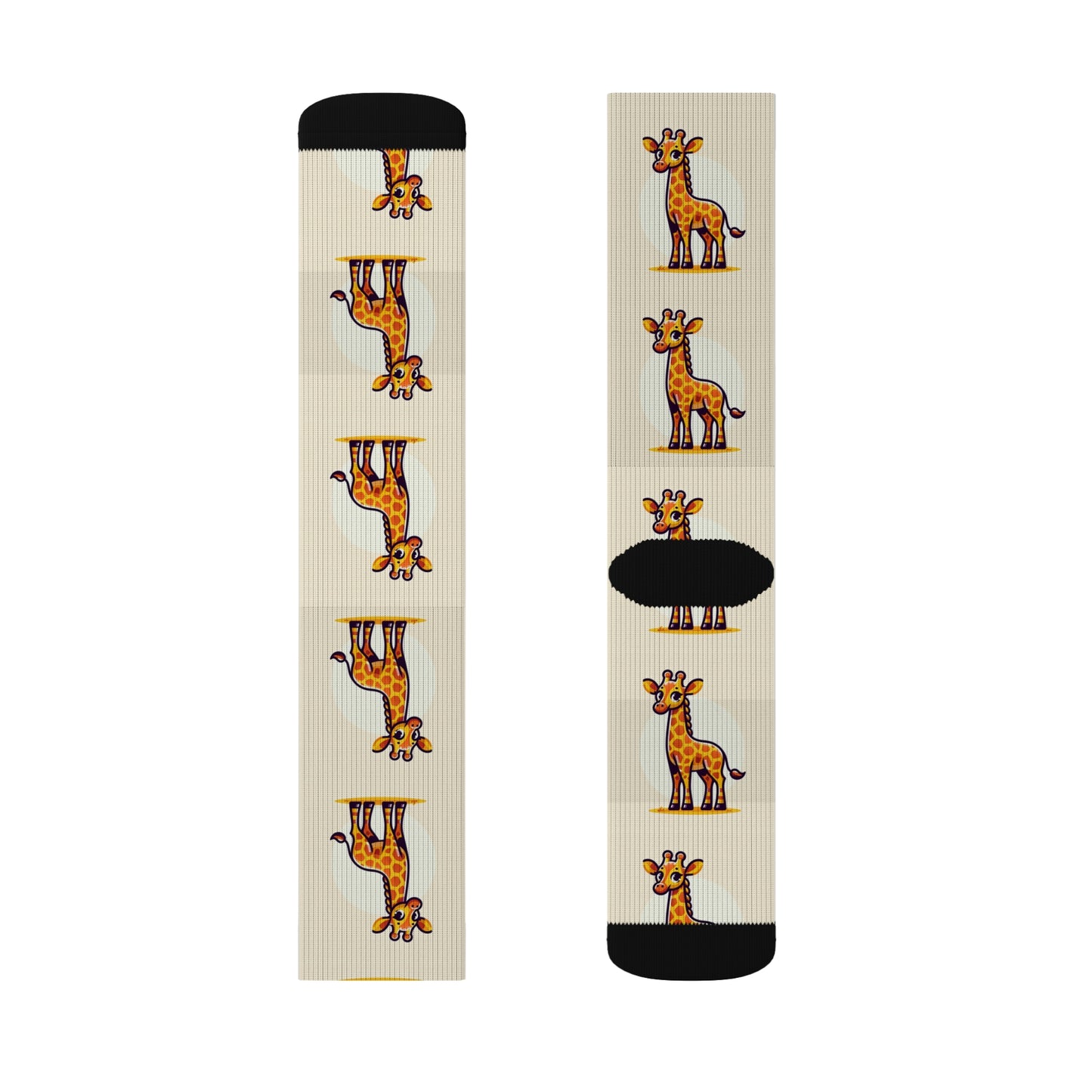 Giraffe Socks - Fun Animal Apparel, Unique Gifts for Animal Lovers, Comfortable Everyday Wear, Perfect for Kids & Adults Clothing
