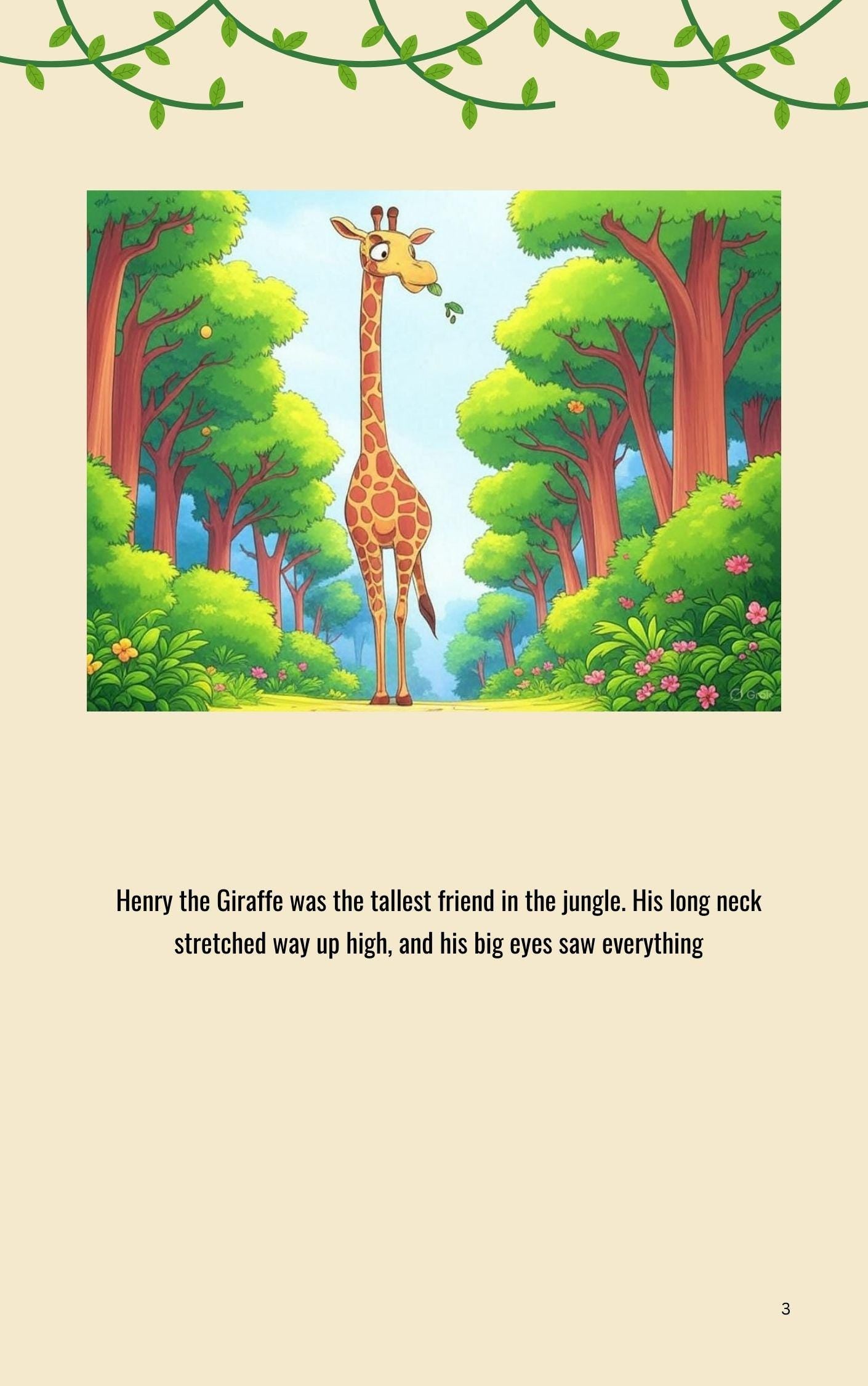 Henry's Tall Tales: Solving Jungle Puzzles for Grade 3rd-5th grades 15 pages book