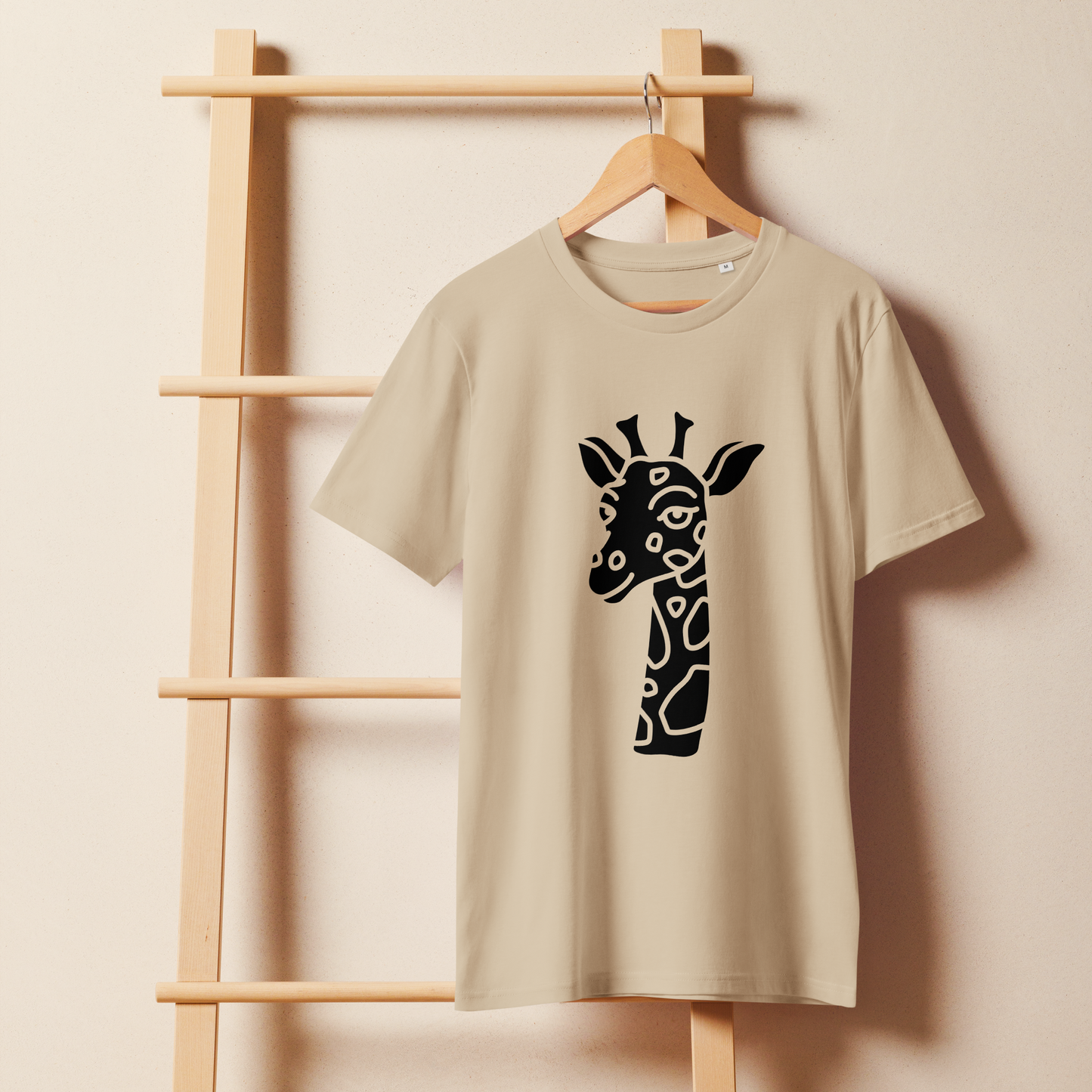 Organic Animal Print t-shirt mid-light t-shirt animal print t-shit