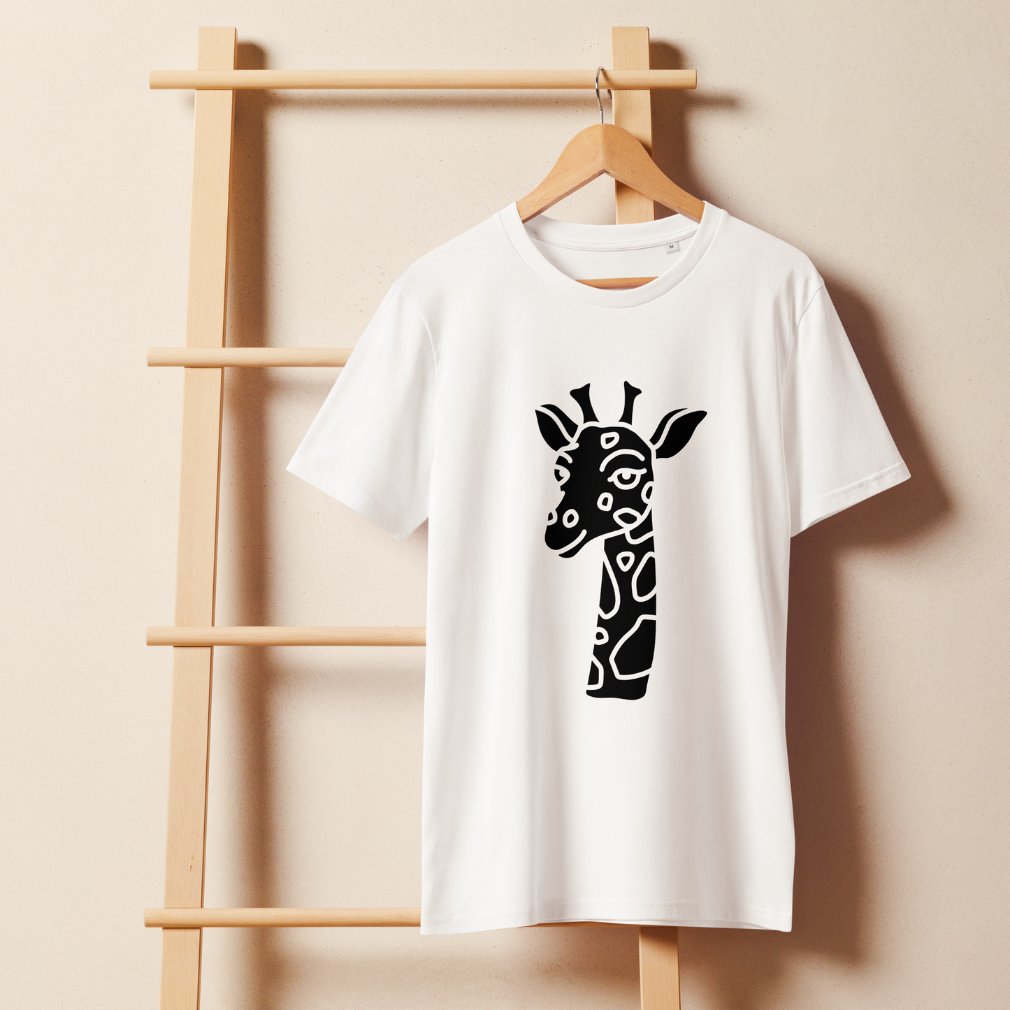 Organic Animal Print t-shirt mid-light t-shirt animal print t-shit