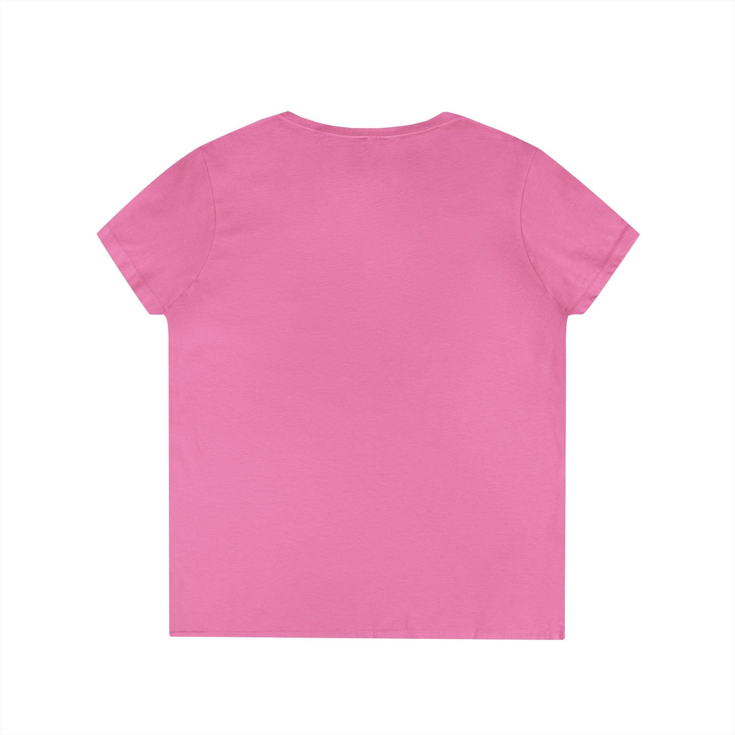 Giraffe Bubble Gum V-Neck T-Shirt | Animal Lover Gift