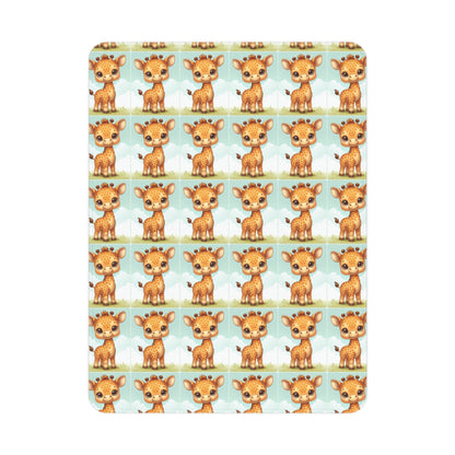Giraffe Blanket, Soft Baby Blanket for Nursery, Toddler Gift, Animal-Themed Bedding, Baby Bedding, Baby Shower Gift, Gender Neutral Nursery
