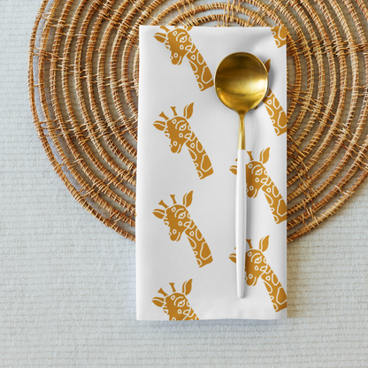 Giraffe Cloth Napkin Set