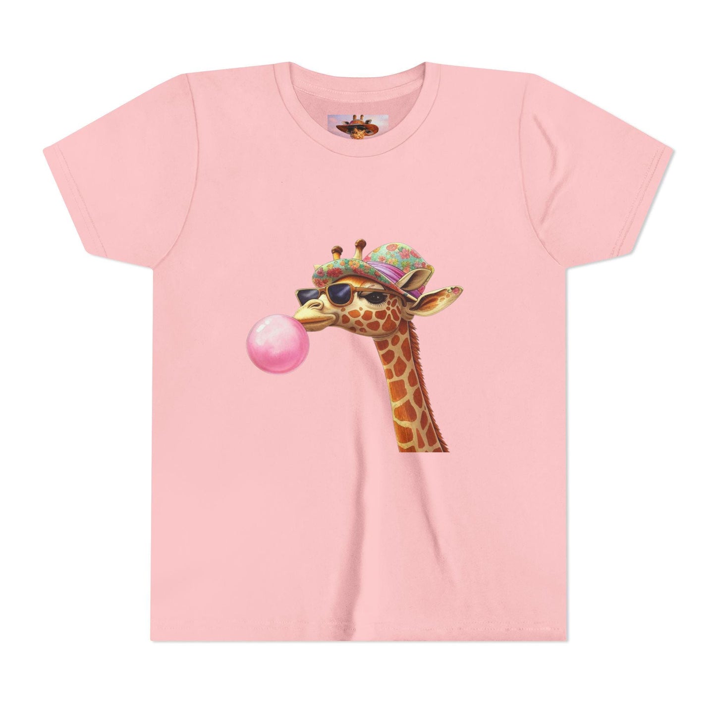 Bubble Gum Giraffe Tee for Cool Kids - Perfect Gift for Fun-loving Youth