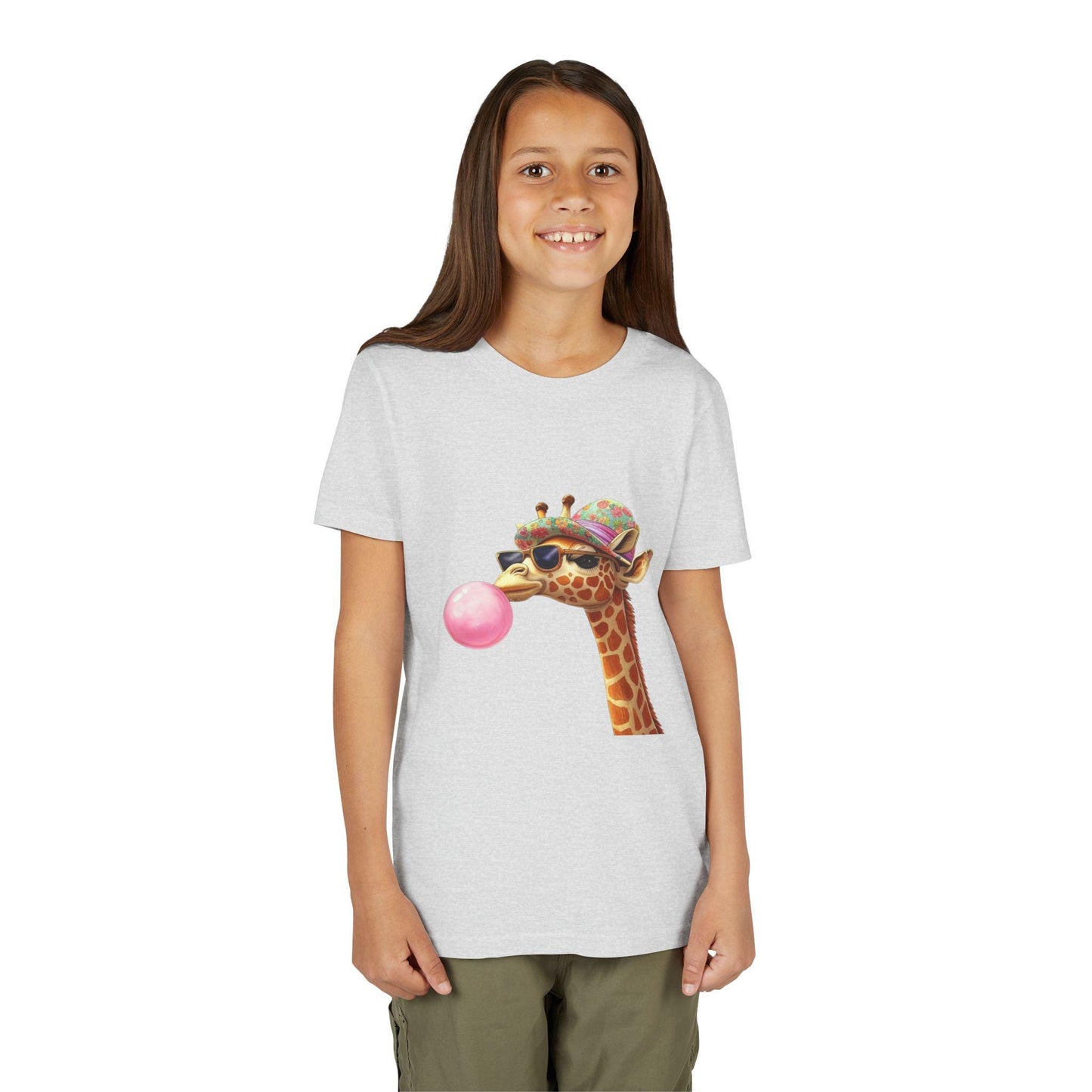 Bubble Gum Giraffe Tee for Cool Kids - Perfect Gift for Fun-loving Youth