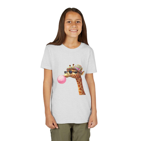 Bubble Gum Giraffe Tee for Cool Kids - Perfect Gift for Fun-loving Youth